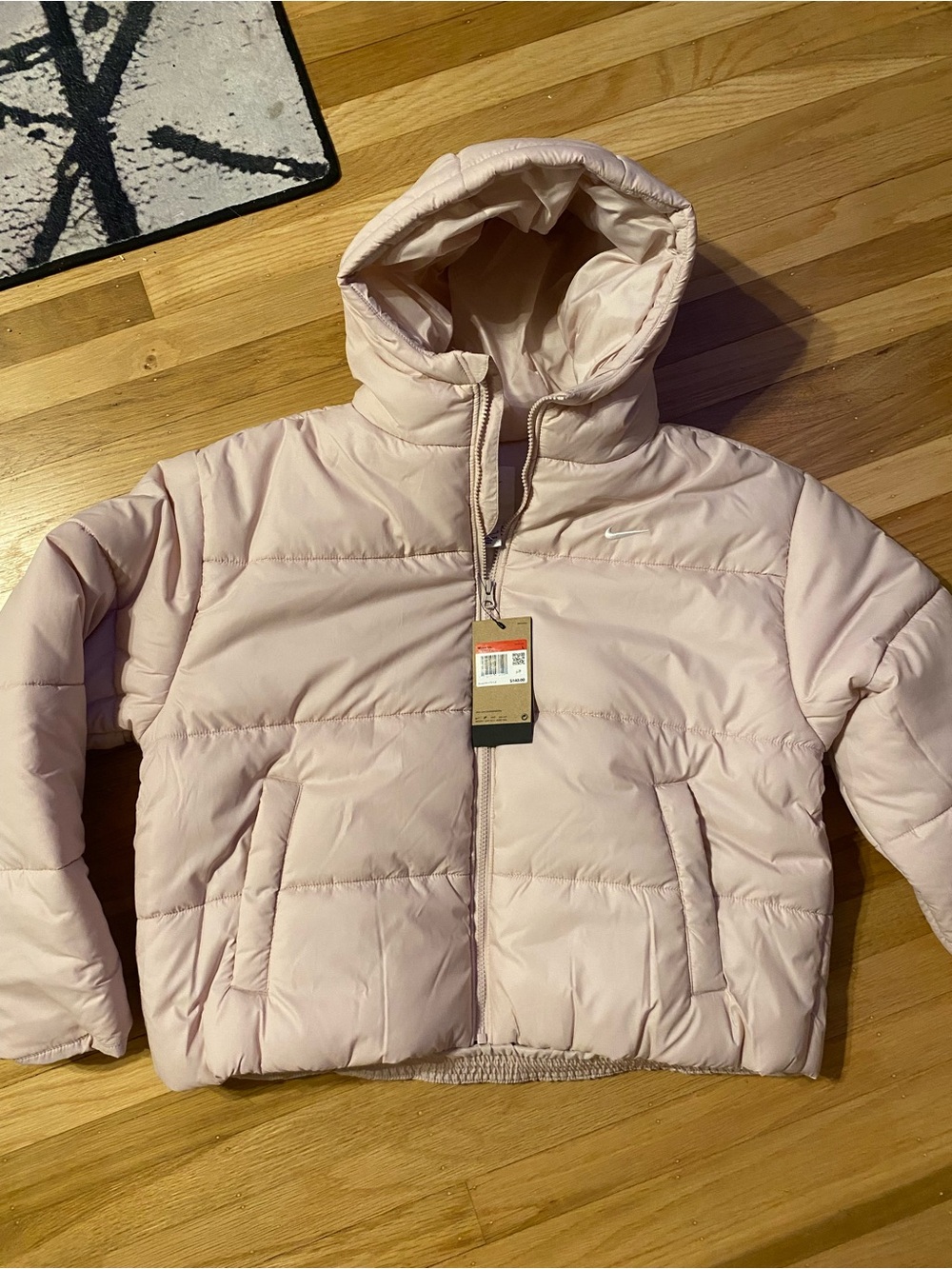 NEW Nike Sportswear Classic Puffer Women's Therma-FIT Loose Hooded Jacket